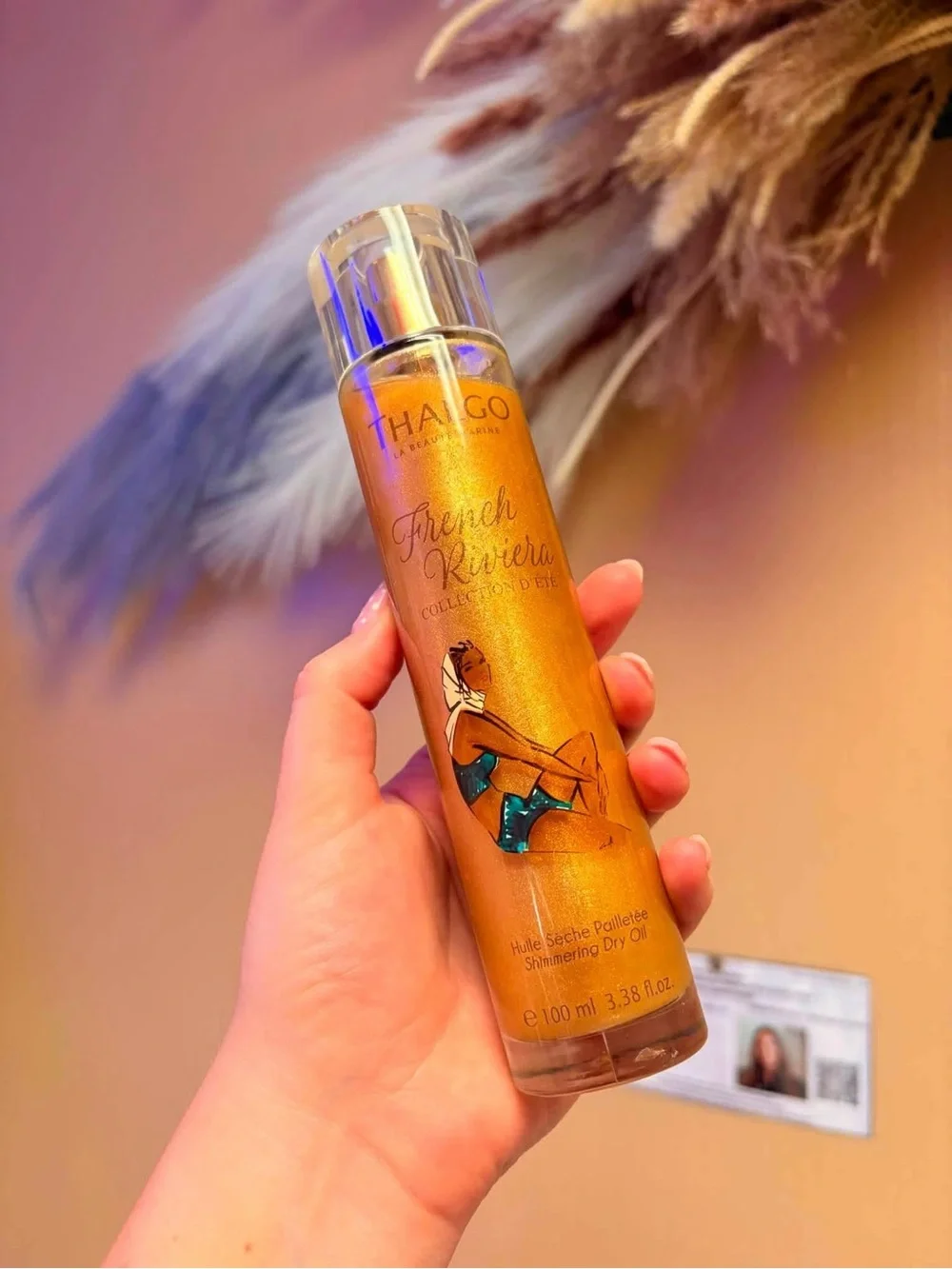 French Riviera Shimmering Dry Oil - Gold
